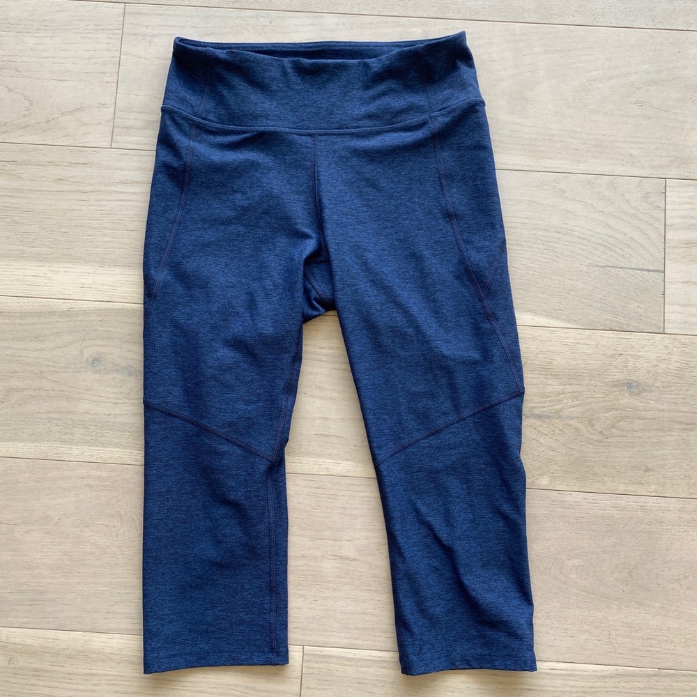 Outdoor Voices Kneecap Legging - Small - Navy Blue